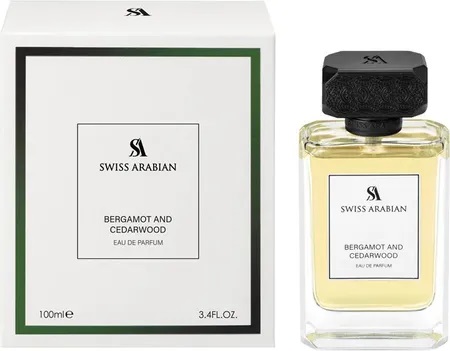 swiss arabian bergamot and cedarwood