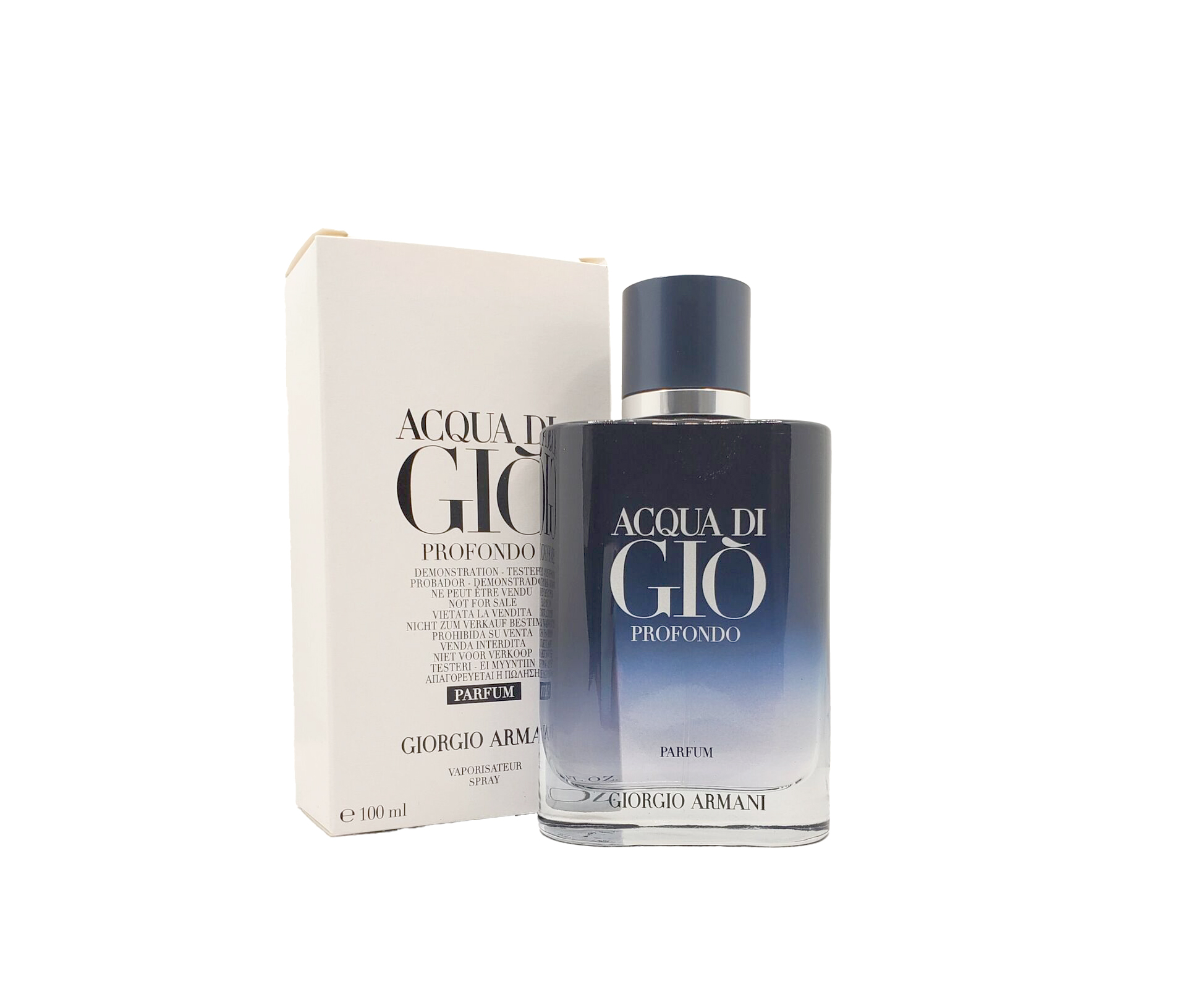 giorgio armani acqua di gio profondo parfum ekstrakt perfum 100 ml  tester 