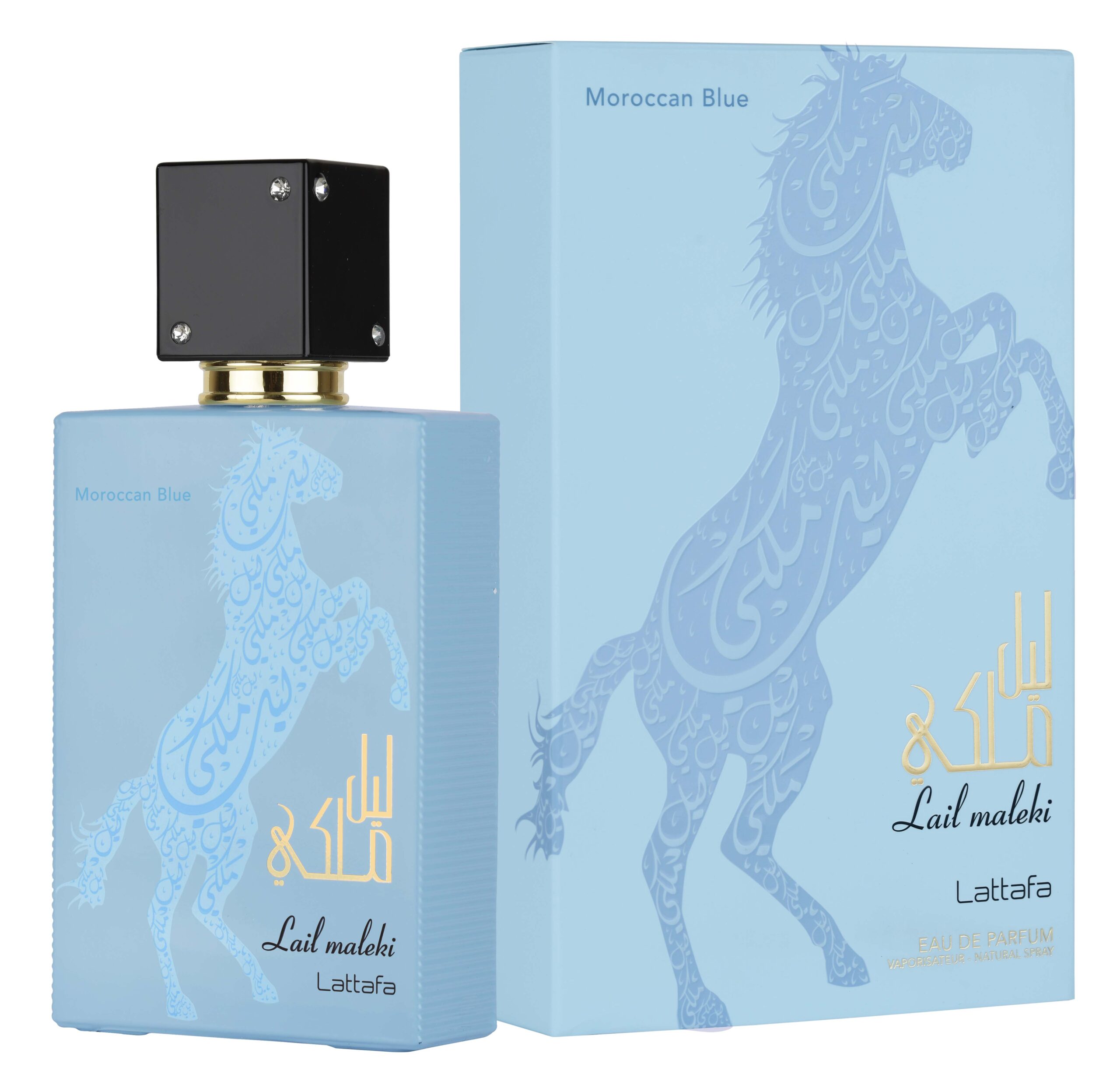 lattafa lail maleki moroccan blue