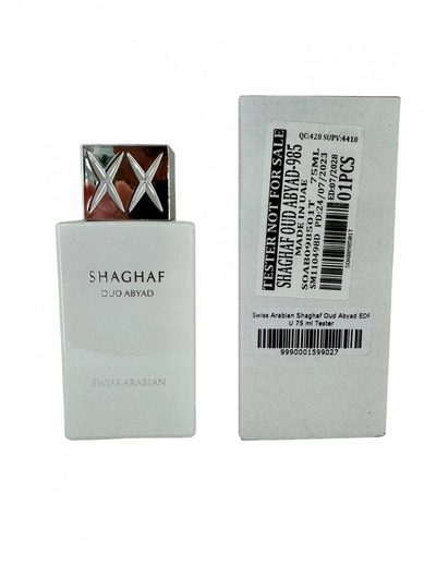 Swiss Arabian Shaghaf Oud Abyad 75ml tester